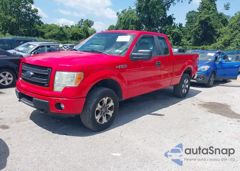 2014 Ford F-150 Stx z USA, uszkodzony, nr VIN 1FTEX1EM4EFC24475